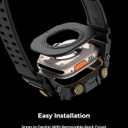 amBand Rugged Case with Band for Apple Watch Ultra 3/2/1 49mm, M3 Military Grade Shockproof Cover, Includes Screen Protector Kit, Tactical Band for Men - Compatible with iWatch Ultra, Black Gold