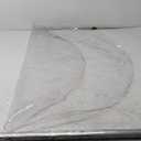 48 Inch Round Clear Table Cover Protector, 2mm Thick Round Clear Table Protector for Dining Room Table, Waterproof Round Plastic Vinyl Table Pad