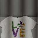 I Love Mardi Gras T-shirt | Mardi Gras Shirt For Girls T-Shirt, XL