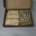 400 Cocktail Picks Bamboo Skewers for Appetizers,Fancy Toothpicks for Appetizers 4.7"Eco-Friendly Cocktail Toothpicks for Food Sticks Party Drinks,Food Picks for Charcuterie Boards Accessories