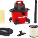 CRAFTSMAN 8-Gallon 3.5 HP Corded Wet/Dry Shop Vacuum with Accessories Included