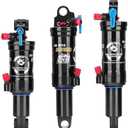DNM AOY-36RC Mtb Rear Shock Bike Air Rear Shock Rebound/Lock Out- Adjustable Air Pressure 165/190/210mm bike rear shocks (200 * 55mm) 1 Pcs