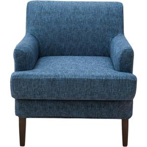 Stretch Chair Covers with Arms 2 Piece Banquet Armchair Slipcover | with Cushion Cover Printed Accent Chair Cover Furniture Protector for Living Room