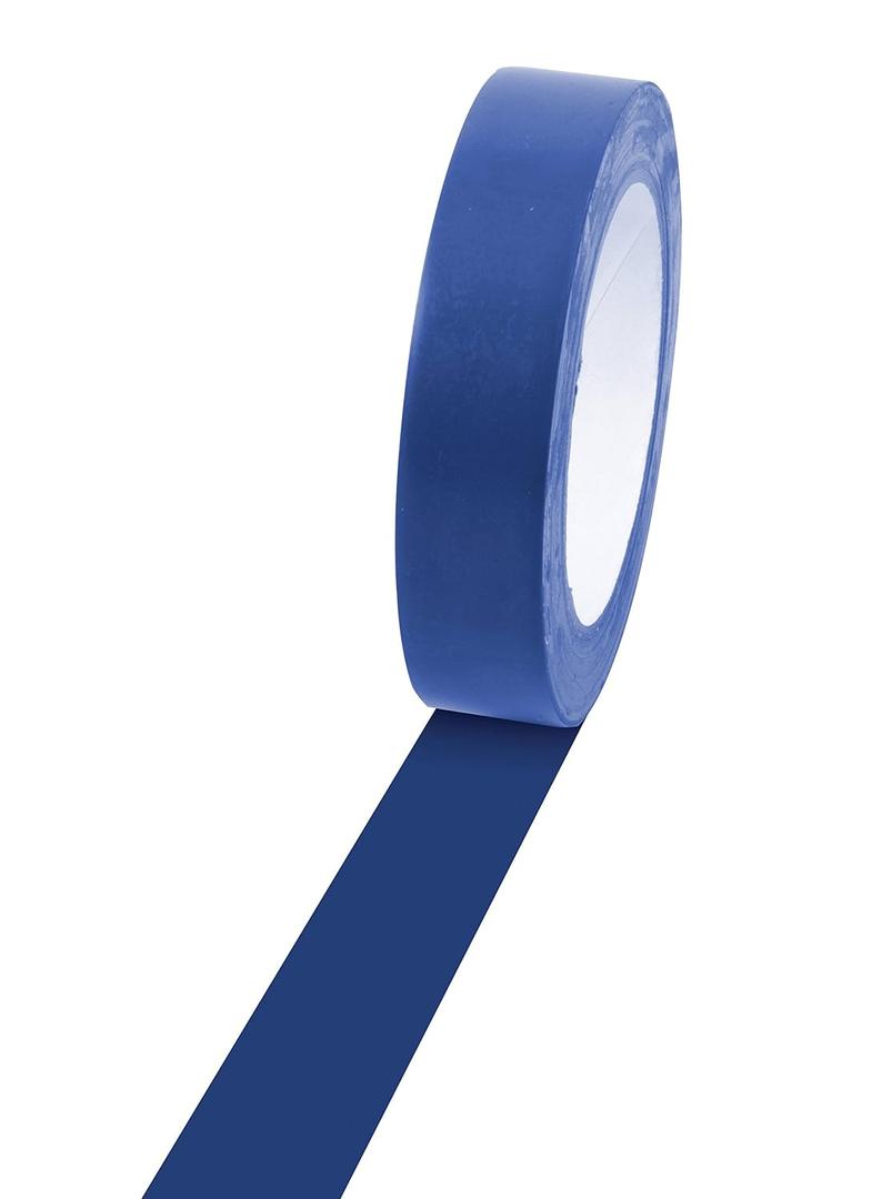 Champion Sports Vinyl Tape, 2 Wide x 60 Yards Long, Blue - Durable Floor Marking Tape - Schools, Gyms, Restaurants