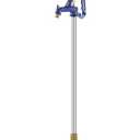 VEVOR Frost Proof Yard Hydrant, 3.25FT Freeze-Proof Outdoor Faucet with 12" Bury Dept, 3/4" NPT Pipe Connection & 3/4" NH Hose Coupling, Heavy-Duty Cast Iron Hydrant for Yard, Garden, Farm Irrigation