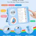 3-in-1 Visual Timer & ADHD Tool for Kids ADHD Task Timer for Adults with Visual Schedule, Chore Chart & Planning Board for Home, School, Classroom, Work (Blue)