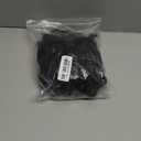 Isaic Ponytail Extension 8 Inch Short Curly Ponytails Drawstring Ponytail for Black Women Natural Black Wavy Pony Tails Hair Extensions Synthetic Hairpiece For Daily Use