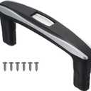 uxcell 1Pcs Luggage Telescopic Handle Replacement, Suitcase Handle Replacement Pull Grip for Telescopic Handle Repair Travel Accessories(Black, 6.1 Inch)