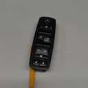 3+0 Metal Pins Master Power Window Switch.Compatible with 2012-2016 Dodge Grand Caravan,2012-2016 Chrysler Town Country.Driver Side Control switches Front Left OEM:68110872AA(Green Light)