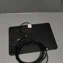 TV Antenna for Smart TV Indoor, TV Antenna for Local Channels,Support 4K 1080p with Signal Booster, 18FT Coax HDTV Cable (Darkblack)