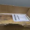 HCHQHS Adjustable 6 Tier Open Bookcase, Rustic Farmhouse Book Shelves, Industrial Wood and Black Metal Bookshelves, Mid Century Bookcase for Home Office Living Room Bedroom