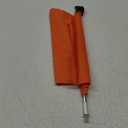 Orange Boat Flag with Replacement Flag, 12 x 18 Water Ski Flag with 52" Retractable Boat pole & Firm Holder, Durable Boating Safety Skier Down Flag for Swimming, Surfing