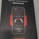 KAIWEETS Digital Multimeter TRMS 6000 Counts Voltmeter Auto-Ranging Fast Accurately Measures Voltage Current Amp Resistance Diodes Continuity Duty-Cycle Capacitance Temperature for Automotive