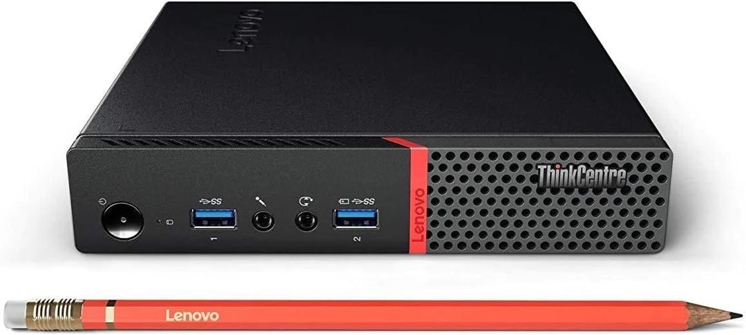 Lenovo ThinkCentre M900 Tiny Desktop, Quad Core Intel Core i5-6500T, 2.5GHz up to 3.1GHz, 8GB DDR4 RAM, 256GB SSD, AC-600 WiFi, HDMI, DVI, DisplayPort, Windows 10 Pro 64-bit 
