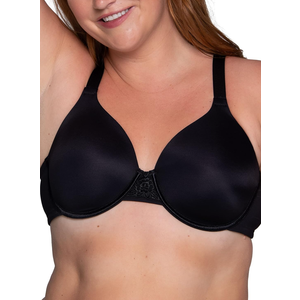 Vanity Fair Women's Full Figure Beauty Back Smoothing Bra, 4 Way Stretch Fabric, Lightly lined (36DDD)
