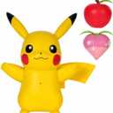 Pokmon Train and Play Deluxe Pikachu - 4.5-Inch Pikachu Figure with Lights, Sounds, and Moving Limbs Plus Interactive Accessories