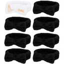 Jaciya Spa Makeup Headband Black Headband Bachelorette Party Favors Wedding Hair Accessories