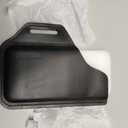 TobbinGear Leather Belt Phone Pouch, Leather Cell Phone Holster, Universal Phone Case with Belt Loops, for Men and Women Large Black