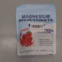 Magnesium Bisglycinate Gummies, with 500mg Magnesium Bisglycinate Chelate Sea Salt Raspberry Fruit Powder, Improve Sleep & Nervous, Relax Muscles, Strengthen Bones, Vegan, 60 Count