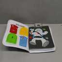 Curious Columbus Quiet Book Fabric Busy Book for Toddlers 3-5 - Airplane Toddler Travel Toys for Kids - Montessori Toy Preschool Activity Books - Fun and Educational for Toddlers