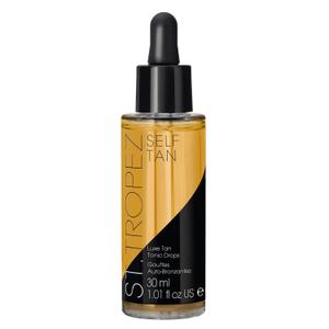 St.Tropez Luxe Tan Tonic Glow Drops, 5-in-1 Face Self Tanning Drops, Niacinamide, Hyaluronic Acid, Vitamin C & E, Vegan, Natural & Cruelty Free, 1 Fl Oz (1 Fl Oz (Pack of 1))