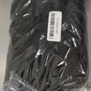 YMDUCH Women's Sexy Elegant Long Sleeve Off Shoulder Bodycon Long Evening Formal Dress (Black) XL