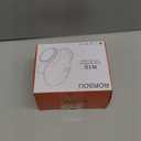 RORSOU R10 Over-Ear Headphones with Microphone, Lightweight Folding Stereo Bass Headset with 1.5M No-Tangle Cord, Portable Wired Headphones for Smartphone Tablet Computer MP3 / 4 (Black)