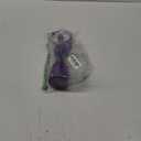 O2COOL Deluxe Handheld Battery Powered Water Misting Fan (Purple) (Single)