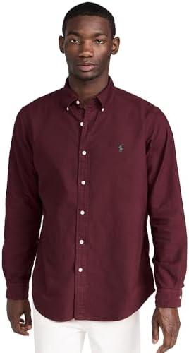 POLO RALPH LAUREN Classic Fit Performance Oxford Shirt, Size L
