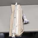 LazBlinds No Tools No Drill Cordless Roman Shades for Windows, Blackout Thermal Insulated UV Blocking Window Blinds, Room Darkening Fabric Blinds for Indoor Windows, 27'' W x 48'' H, Beige