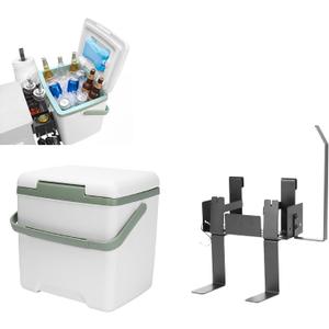 Utheer Grill Caddy with Hanging Cooler for Traeger, Weber, Pit Boss