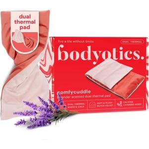 ComfyCuddle Microwave Heating Pad (18 x 7) with Calming Lavender Scent for Cozy Comfort During Menstrual Cycles - Convenient & Machine-Washable, Microwave to Heat and Freeze to Cool