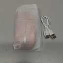 WREANU Wireless Bluetooth Mouse Rechargeable Laptop Mice with LED Lights Silent Slim Use(BT5.2 & 2.4G Portable USB) Dual Mode Computer Mouse for Laptop/iPad/Tablet/Apple/Computer/Mac (Rose Gold)