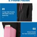maamgic 2 in 1 Mens Swim Trunks 7 Inch Swim Shorts Swim Suits Board Shorts (L)
