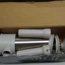 Lawei 2 LBS Sausage Stuffer - Horizontal Kitchen Stuffing Maker Stainless Steel Meat Sausage Machine for Household Commercial