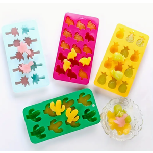 Sakolla Marine Theme Fondant Silicone Molds, Seashell, Conch, Seahorse, Starfish, Tortoise Silicone Mold for Cake Decoration, Chocolate Candy Sugar Craft (Marine Theme 15 Cavity/Grey)