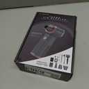 Electric Air Duster, 300000RPM High-Speed Cordless Blower for Barber with Variable Speed & Brushless Motor, Portable Mini Blower for Keyboard, PC, Computer, Replaces Canned Air, Gifts for Men (Gold+black)