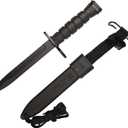 Wartech H-16M M7 Bayonet Knife with Sheath, 13",Metal