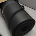 Retrospec Solana Yoga Mat 1" Thick With Nylon Strap For Men & Women - Non Slip Exercise Mat For Home Yoga, Pilates, Stretching, Floor & Fitness Workouts (Black)