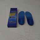 Plantar Fasciitis Feet Insoles Arch Supports Orthotics Inserts Relieve Flat Feet, High Arch (Mens 10-10 1/2 | Womens 12-12 1/2) (New Blue)