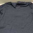 COOFANDY Men's Knitted Polo Sweater Long Sleeve Casual Solid Color Polo Shirt, Extra Large, Navy Blue 