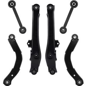 Rear Upper Lateral & Lower Rearward Control Arms Suspension Kit Fit for Dodge Caliber 07-12 for Jeep Compass Patriot 07-17- 6pcs