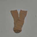 Truform 20-30 mmHg Compression Stockings for Men and Women, Knee High Length, Closed Toe, Beige, Large, 1 Pair