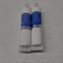 Waterdrop 4396508 Replacement for Whirlpool 4396510, EDR5RXD1, NLC240V, PNL240V, 4396508p, 4396547, 4392857, LC400V, WF-NLC240V, Everydrop Filter 5 Refrigerator Water Filter, 2 PACK(Package May Vary)