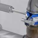 TAISHER 2PCS 304 Stainless Steel Fully Threaded Rod3/8"-16 Long Threaded Screw 12" Length Right Hand Threads