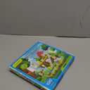 Magnetic Blocks with Animals, Magnetic Building Blocks Magnet Cube Toys Stacking, Build Forest World Set, STEM Montessori Sensory Toys for Gifts (100 Forest Animals)