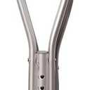 Hugo Mobility Adjustable Crutches for Walking, Tall Adult Walking Crutches, Comfortable Lightweight Crutches with Underarm Pad and Hand Grip, Youth