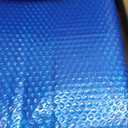 Solar Pool Cover 12 Ft Diameter Round Solar Blanket for Above Ground Inground Pools, Hot Tub SPA Bubble Wrap Pool Protector, 12 Mil Circle Thermal Covers Floating Blanket Mat for Swimming Pools