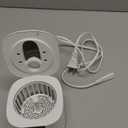 45kHz Ultrasonic Retainer Denture Cleaner Machine, Fast Cleaning for Aligners, Mouth Guards, Braces, Toothbrush Heads & Jewelry, 200ML Dental Cleaning Pod, 4 Modes & Digital Timer, White