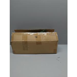 3FT PVC Green Christmas Tree Tinsel with 50 Warm White & Multi Color Fariy Light 3D Star 15 Ball Ornament, 12 Light Modes Timer Battery Operated Small Artificial Full Xmas Tree Indoor Holiday Decor